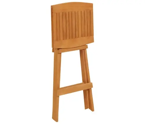 5-Daļīgs Bāra Mēbeļu Komplekts, Saliekams, Masīvs Tīkkoks  Vidaxl