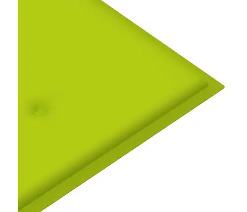 Batavia Suoliukas Su Žalia Pagalvėle, 150cm Tikmedžio Masyvas