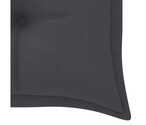 Sols Ar Pelēku Matraci, 150 Cm, Masīvs Tīkkoks Vidaxl