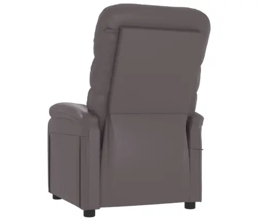 Masāžas Krēsls, Pelēka Mākslīgā Āda Vidaxl