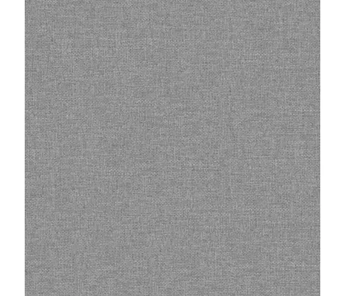 Atpūtas Krēsls, Atgāžams, Gaiši Pelēks Audums Vidaxl