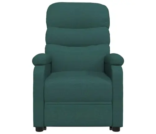 Atpūtas Krēsls, Atgāžams, Tumši Zaļš Audums Vidaxl Atpūtas Krēsls, Atgāžams, Tumši Zaļš Audums Vidaxl