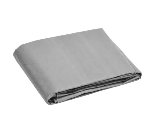 Brezenta Pārklājs, 180 G/M², 2X3 M, Pelēks, Hdpe Vidaxl