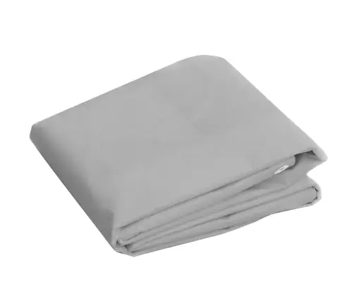 Brezenta Pārklājs, 260 G/M², 6X12 M, Pelēks, Hdpe Vidaxl