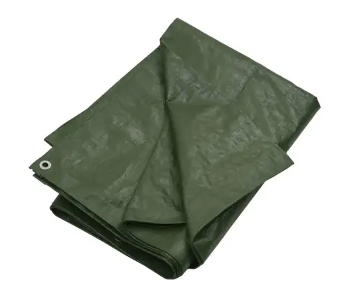 Brezenta Pārklājs, 180 G/M², 4X6 M, Zaļš, Hdpe Vidaxl