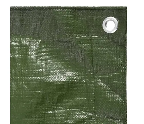 Brezenta Pārklājs, 180 G/M² 8X12 M, Zaļš, Hdpe Vidaxl