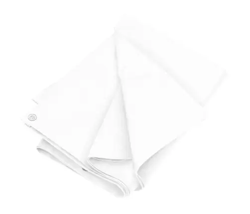 Brezenta Pārklājs, Tents, 180 G/M², 8X8 M, Balts, Hdpe Vidaxl