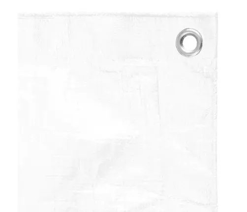 Brezenta Pārklājs, Tents, 180 G/M², 8X8 M, Balts, Hdpe Vidaxl