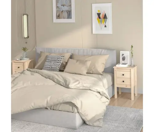 Naktsskapīši, 2 Gab., 40X35X61,5 Cm, Priedes Masīvkoks Vidaxl