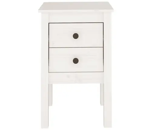 Naktsskapītis, Balts, 40X35X61,5 Cm, Priedes Masīvkoks Vidaxl Naktsskapītis, Balts, 40X35X61,5 Cm, Priedes Masīvkoks Vidaxl