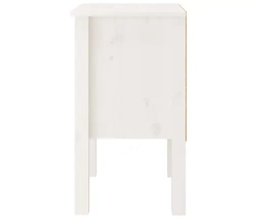 Naktsskapītis, Balts, 40X35X61,5 Cm, Priedes Masīvkoks Vidaxl Naktsskapītis, Balts, 40X35X61,5 Cm, Priedes Masīvkoks Vidaxl