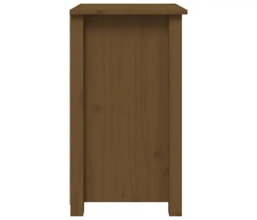 Naktsskapīši, 2 Gab., Brūni, 40X35X61,5Cm Cm, Priedes Masīvkoks Vidaxl