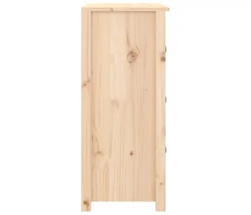 Kumode, 70X35X80 Cm, Priedes Masīvkoks Vidaxl