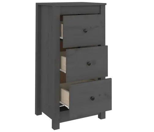 Puhvetkapid 2 Tk, Hall, 40 X 35 X 80 cm Männipuit