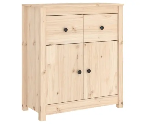 Kumode, 70X35X80 Cm, Priedes Masīvkoks Vidaxl