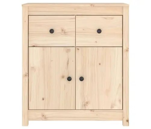 Kumode, 70X35X80 Cm, Priedes Masīvkoks Vidaxl