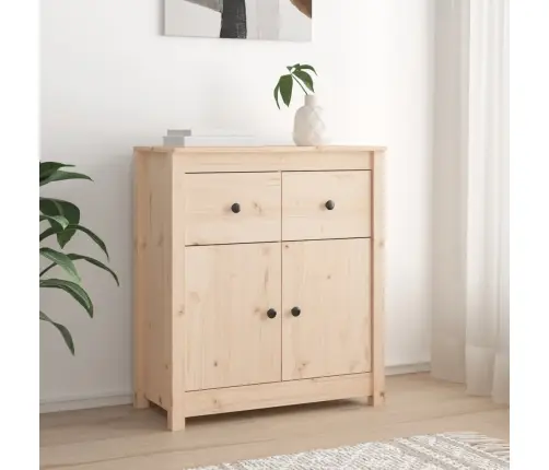 Kumode, 70X35X80 Cm, Priedes Masīvkoks Vidaxl