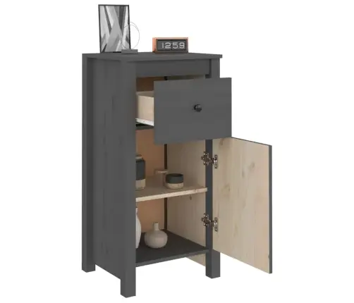 Puhvetkapid 2 Tk, Hall, 40 X 35 X 80 cm Männipuit