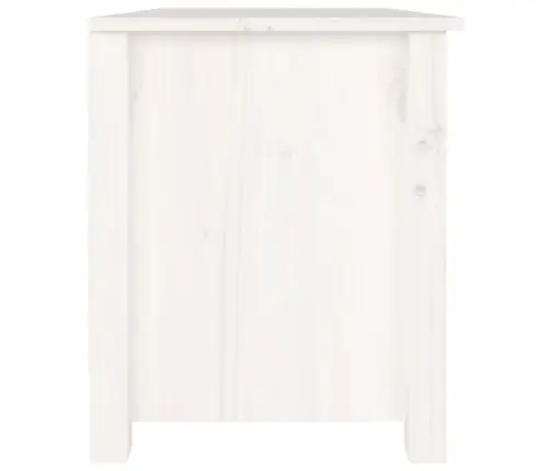 Apavu Plaukts/Soliņš, Balts, 70X38X45,5 Cm, Priedes Masīvkoks Vidaxl