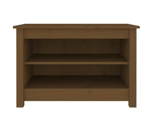 Apavu Plaukts, Medus Brūns, 70X38X45,5 Cm, Priedes Masīvkoks Vidaxl