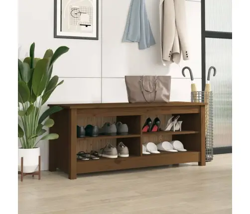 Jalatsipink, Meepruun, 110 X 38 X 45,5 cm Männipuit