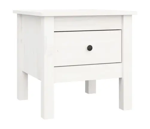 Galdiņi, 2 Gab., Balti, 40X40X39 Cm, Priedes Masīvkoks Vidaxl