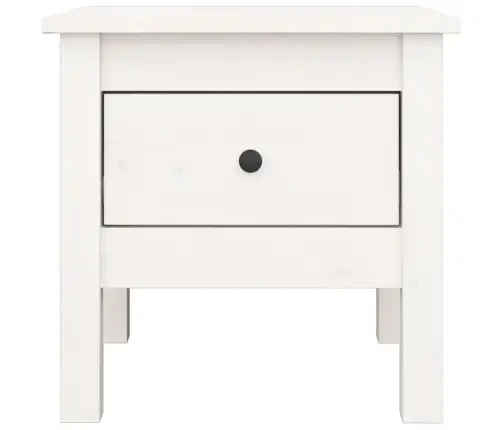 Galdiņi, 2 Gab., Balti, 40X40X39 Cm, Priedes Masīvkoks Vidaxl