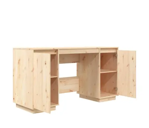 Rakstāmgalds, 140X50X75 Cm, Priedes Masīvkoks Vidaxl