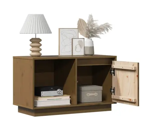 Tv Skapītis, Medus Brūns, 74X35X44 Cm, Priedes Masīvkoks Vidaxl Tv Skapītis, Medus Brūns, 74X35X44 Cm, Priedes Masīvkoks Vidaxl