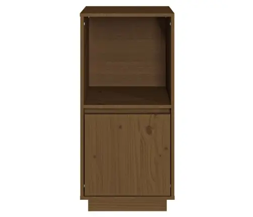 Šoninė Spintelė, Medaus Ruda, 38X35X80cm Pušies Masyvas