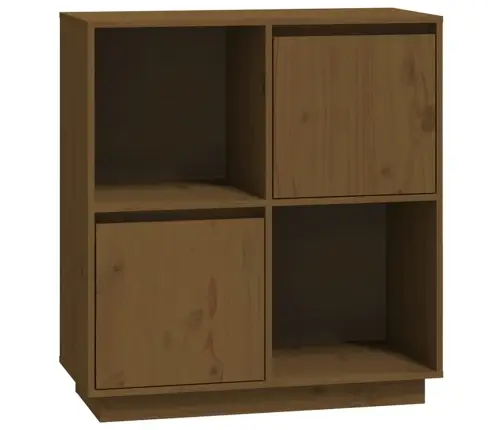 Kumode, Medus Brūna, 74X35X80 Cm, Priedes Masīvkoks Vidaxl Kumode, Medus Brūna, 74X35X80 Cm, Priedes Masīvkoks Vidaxl