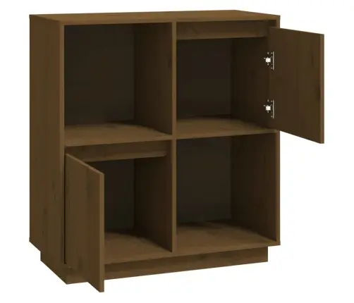 Kumode, Medus Brūna, 74X35X80 Cm, Priedes Masīvkoks Vidaxl Kumode, Medus Brūna, 74X35X80 Cm, Priedes Masīvkoks Vidaxl