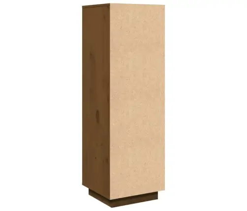 Augstais Skapītis, Medus Brūns, 38X35X117 Cm, Priedes Masīvkoks Vidaxl