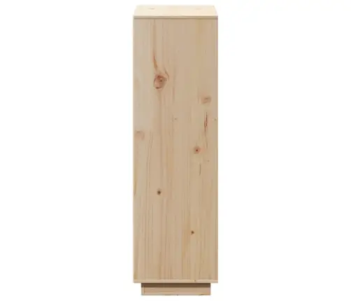 Augstais Skapītis, 74X35X117 Cm, Priedes Masīvkoks Vidaxl