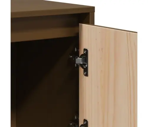 Komoda, Medaus Ruda, 110,5X35X117cm Pušies Medienos Masyvas Komoda, Medaus Ruda, 110,5X35X117cm Pušies Medienos Masyvas