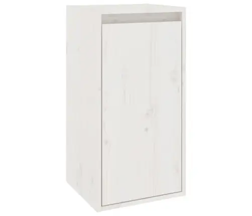 Telerikapid 2 Tk, Valge, Männipuit