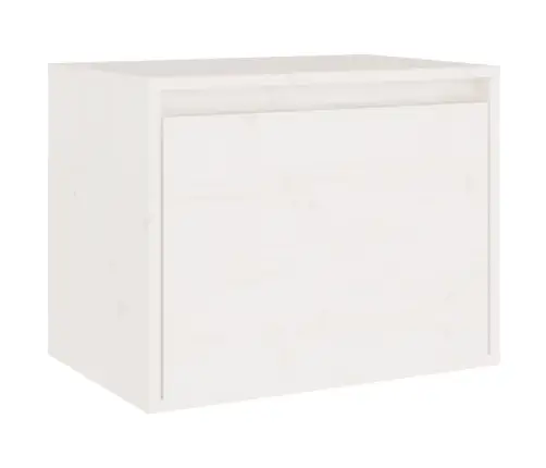 Telerikapid 4 Tk, Valge, Männipuit