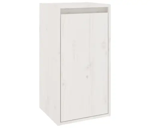 Telerikapid 3 Tk, Valge, Männipuit