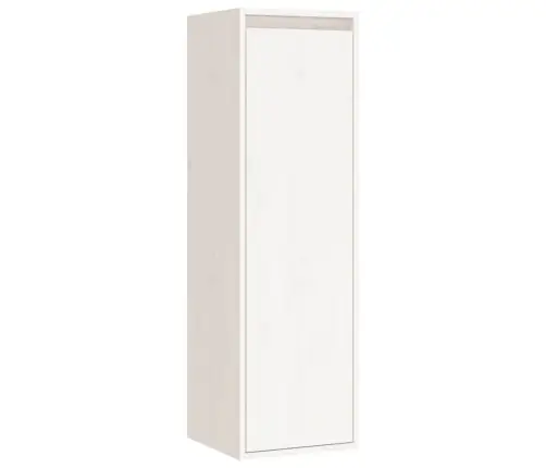 Tv Skapīši, 3 Gab., Balti, Priedes Masīvkoks Vidaxl