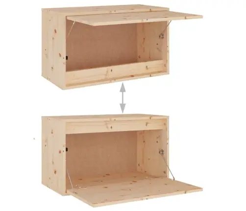 Tv Skapīši, 7 Gab., Priedes Masīvkoks Vidaxl