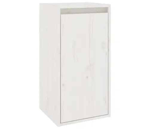 Telerikapid 4 Tk, Valge, Männipuit