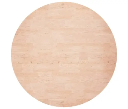 Ümmargune Lauaplaat, Ø60 X 1,5 cm Töötlemata Tammepuit