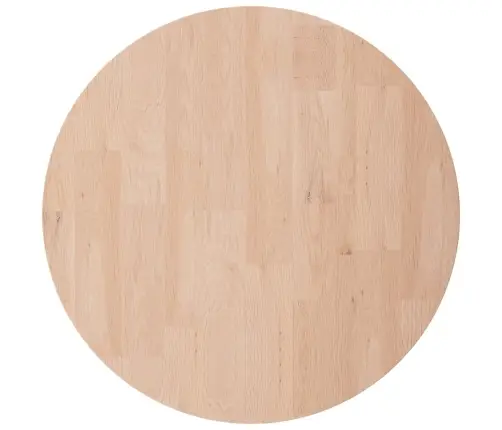 Apaļa Galda Virsma, Ø30X2,5 Cm, Neapstrādāts Ozola Masīvkoks Vidaxl