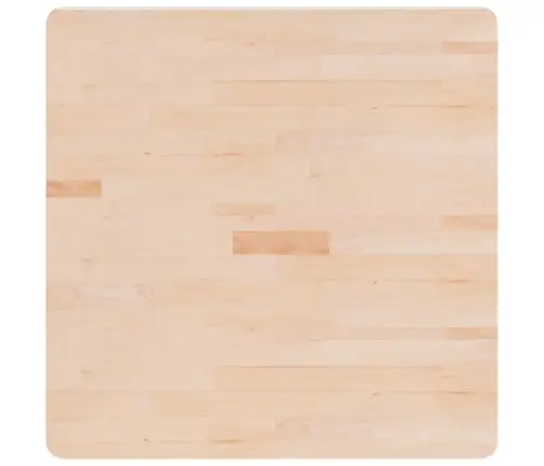 Kvadrāta Galda Virsma, 80X80X2,5 Cm, Ozola Masīvkoks Vidaxl