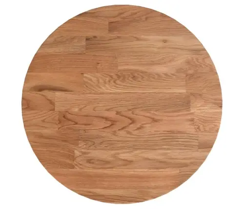 Ümmargune Lauaplaat, Helepruun, Ø30X1,5 cm Töödeldud Tammepuit