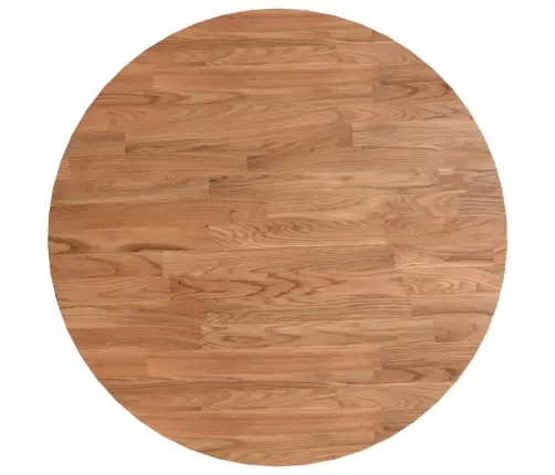 Apaļa Galda Virsma, Gaiši Brūna, Ø50X1,5 Cm, Ozola Masīvkoks Vidaxl