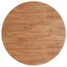 Ümmargune Lauaplaat, Helepruun, Ø80X1,5 cm Töödeldud Tammepuit