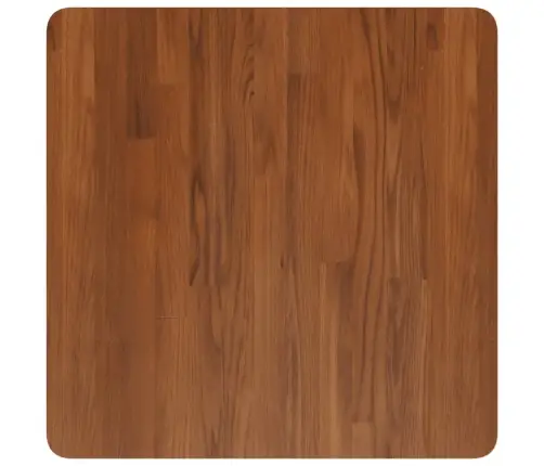 Kvadrātveida Galda Virsma, Brūna, 60X60X1,5 Cm, Ozola Masīvkoks Vidaxl