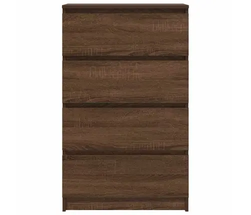 Šoninė Spintelė, Rudos Ąžuolo Spalvos, 60X35X98,5 cm Mediena