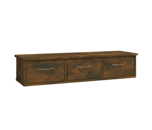 Raamatukapp, Suitsutatud Tamm, 88 X 26 X 18,5 cm Tehispuit